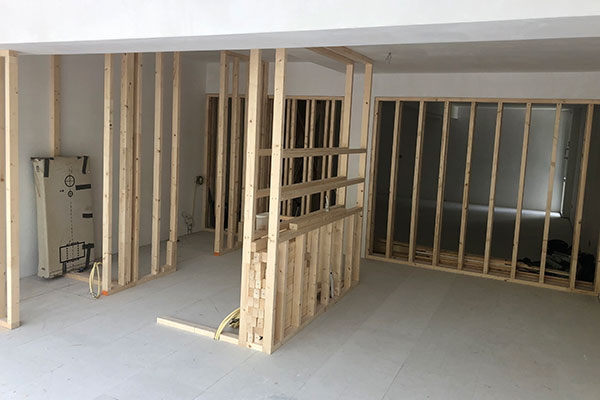 Kretex verbouwing appartement Amsterdam Noord