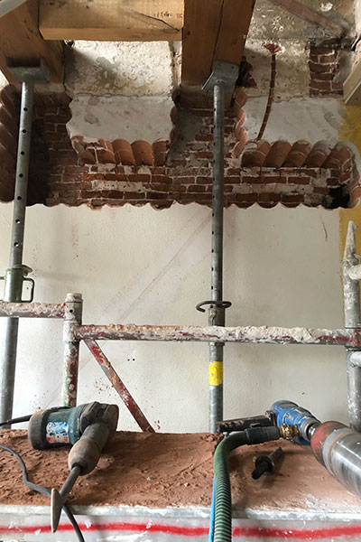 Kretex balken verlagen